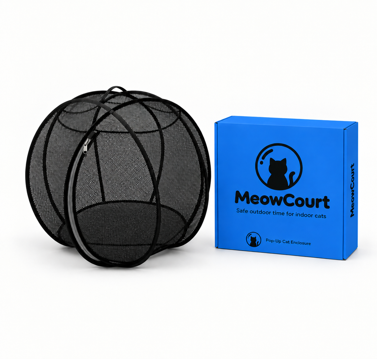 MeowCourt | Escape-Proof Cat Bubble for Outdoor Adventures